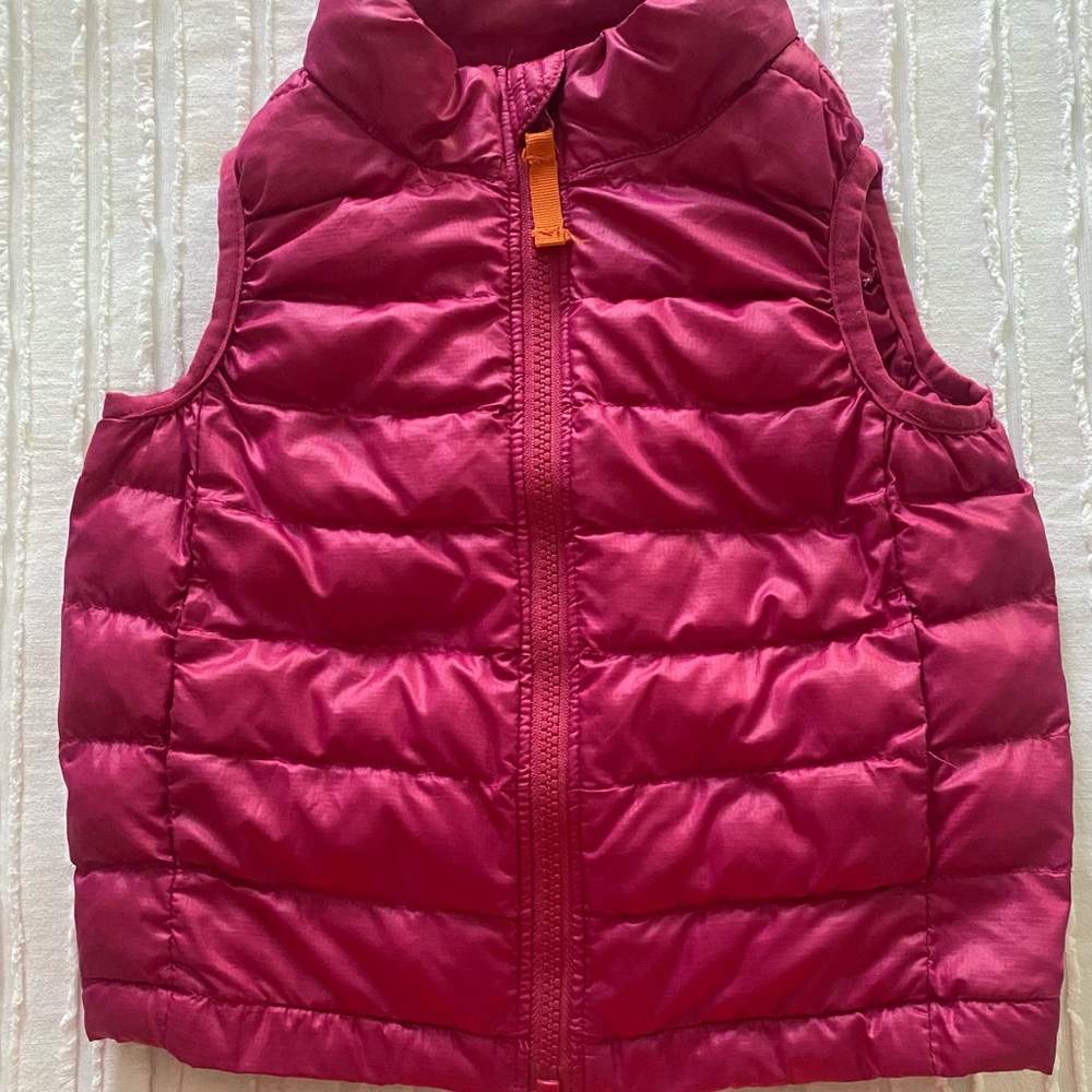 Primary 3t Pink Puffer Vest